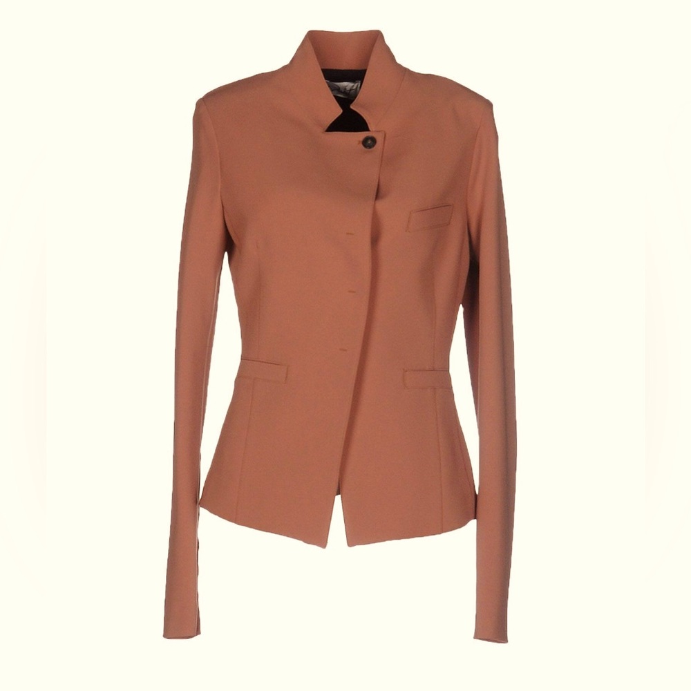 Brand New with Tags Italian Jacket Brown by Violent Atos Lombardini Size IT 46